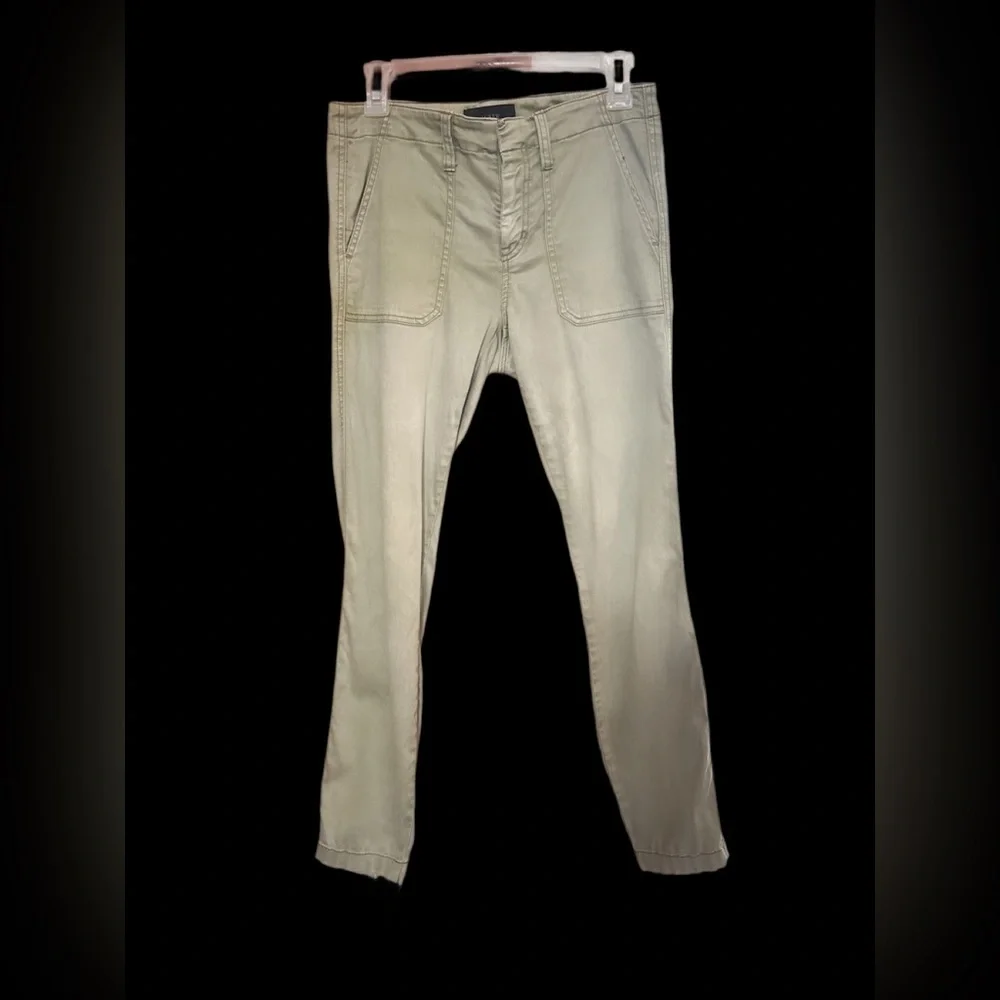 J Crew Skinny Cargo Pale Green Size 26